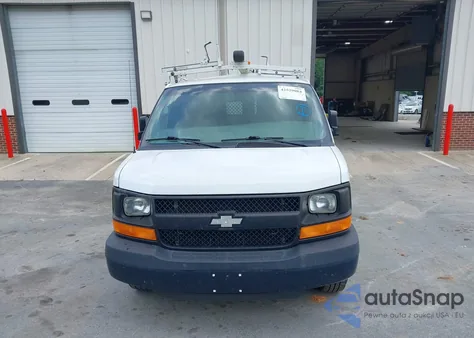 2015 Chevrolet Express 2500 Work Van from USA, damaged, VIN 1GCWGFCF9F1283932